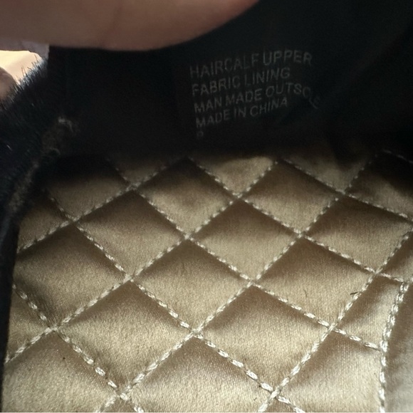 🖤 Birdies Heron Black Suede Haircalf Upper Flats - Size 9🖤 - Picture 6 of 11